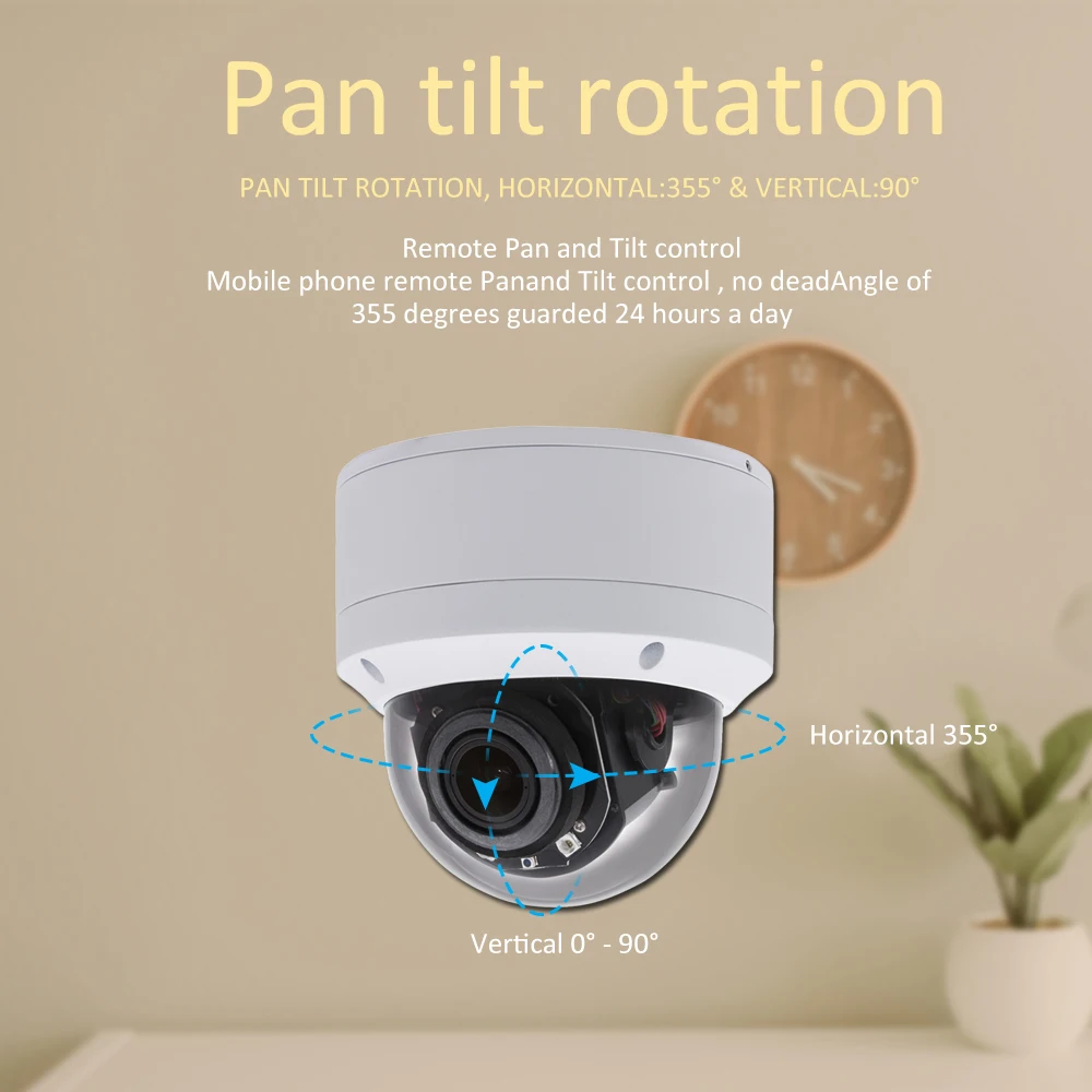 à prova de intempéries ir 35m onvif h.265 p2p