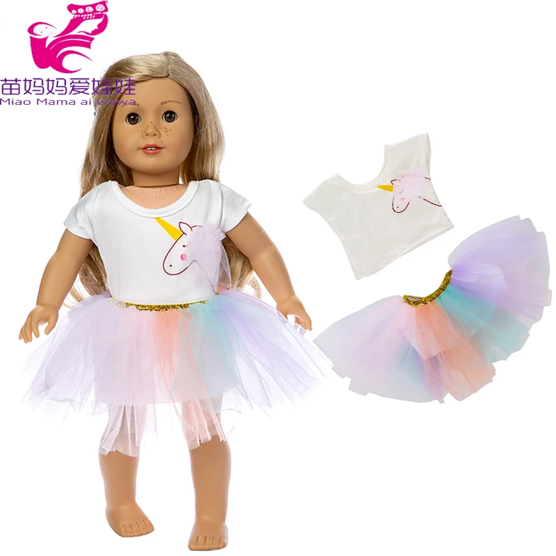 Кукольная одежда рождественское платье пижамный комплект для ребенка 43 см кукла для новорожденного 18 дюймов американская Кукла Новогодняя одежда Рождественский подарок