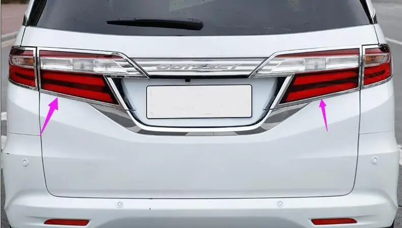 Посвящено- для Honda Odyssey задняя лампа абажур задняя лампа рамка Задний фонарь декоративные аксессуары