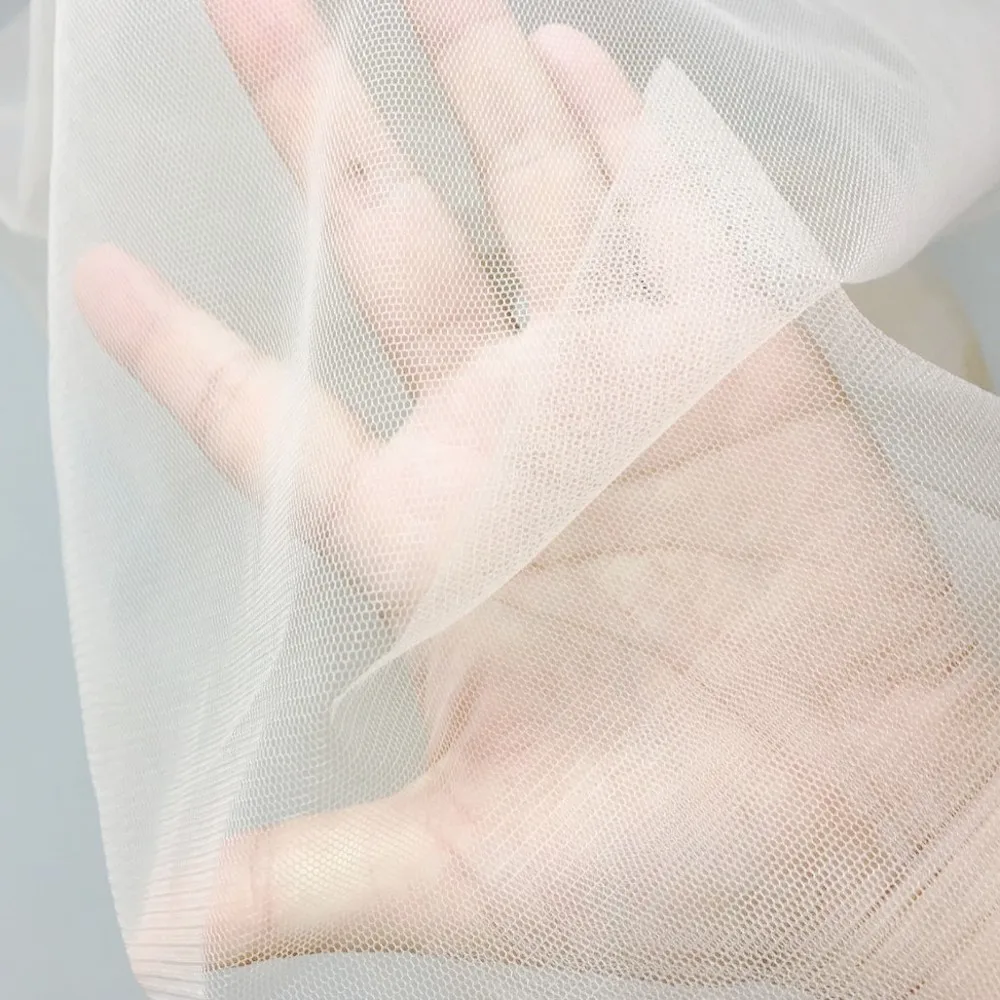 

FXVIC Invisible Lace Wig Making 1 Yard Swiss Lace Net For Making Lace Wig Hairnet Accessories Weaving Cap Tools Hair Net HD lace