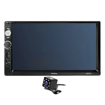 

Upgraded Versions 7010PLUS Android Car Stereo WiFi FM AM RDS Radio+8LED Camera
