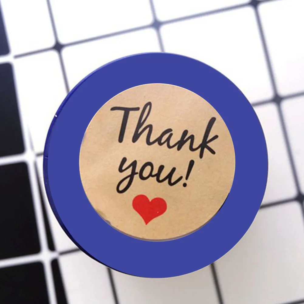 Thank You Love самоклеящийся клейкий герметик стикер s этикетка Сделай своими руками подарок торт бумажные этикетки для конфет
