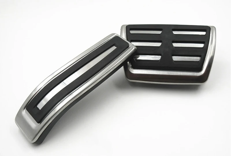 Газовый ускоритель из нержавеющей стали, педали топливного тормоза на пластине для Audi Q7 Porsche Cayenne VW Volkswagen Touareg 2007