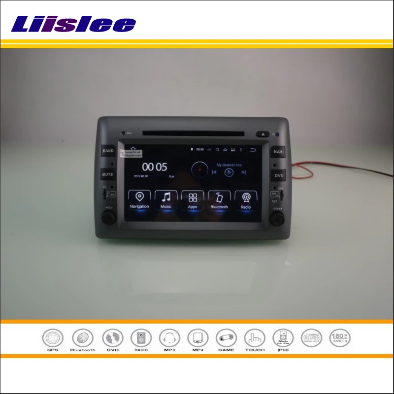 Автомобильный Android GPS навигатор карты для Fiat Stilo 2002 ~ 2010 радио стерео аудио CD DVD