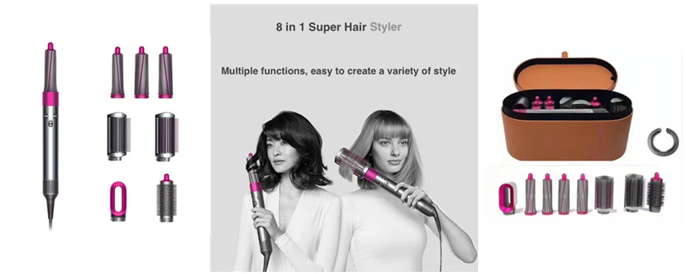 Coanda Effect Anti-flying Nozzle Attachment Tool For Dyson Supersonic Hair Dryer HD01 HD03 HD08 Wide Tooth Comb Hair Styling