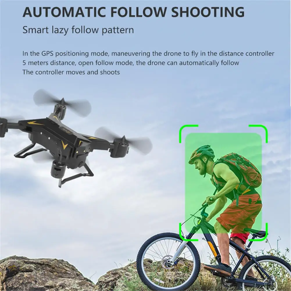 Дрон с камерой видео в реальном времени gps KY601G 4k Дрон HD 5G wifi FPV 1080P RC вертолет Дрон с камерой