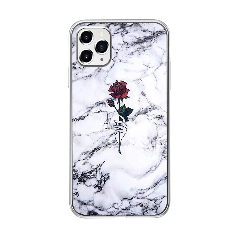 Чехол KISSCASE с текстурой мрамора и камня для телефона iPhone 11 Pro Max X XR XS 7 8 6 6s Plus цветной
