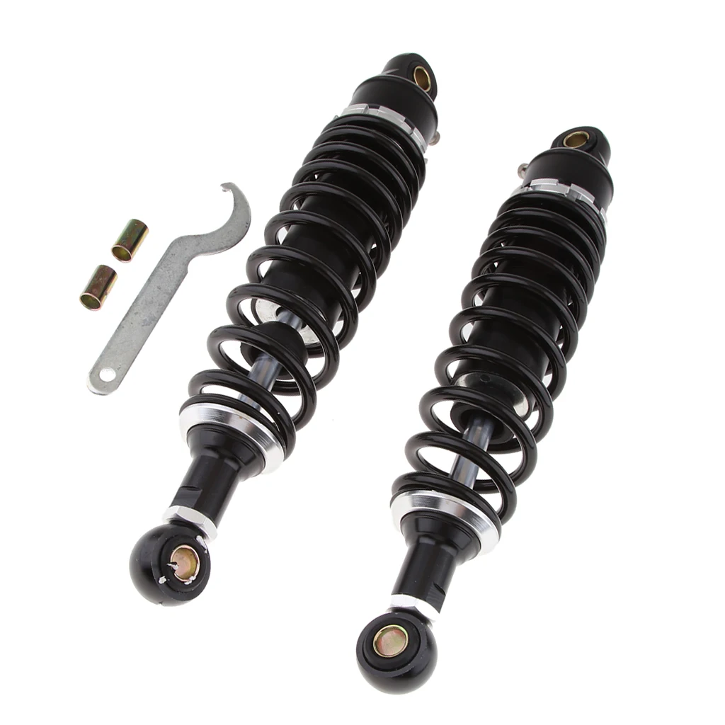 2 Pieces 320mm Motorcycle Dirt Bike Air Shock Absorber Rear Suspension