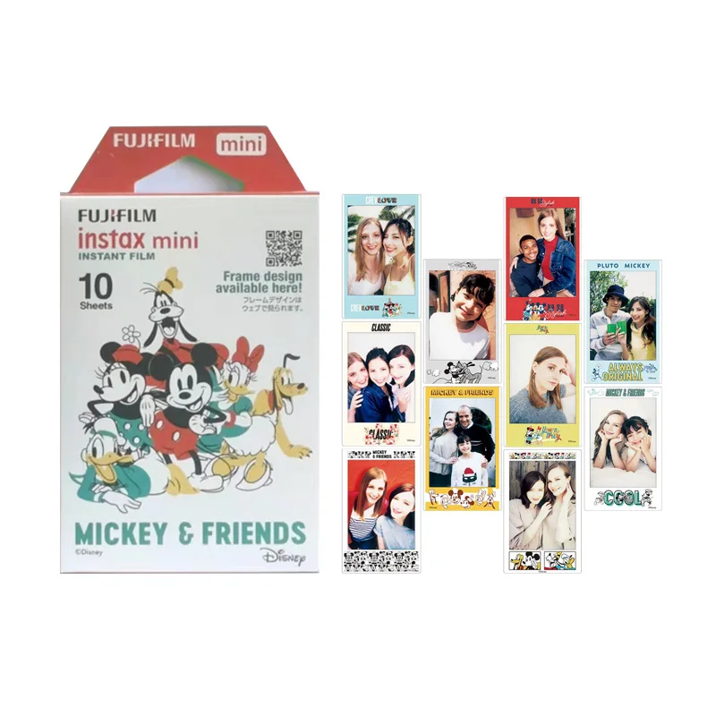 Fujifilm Instax Mini Film Instax Mini 11 Color Design Film Fuji 9 8 7s 25 26 70 90 Instant Camera SP-1 SP-2 Liplay instant film paper