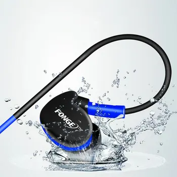 

500pcs/lot Fonge S500 Waterproof Earphones In Ear Earbuds HIFI Sport Bass Headset with Mic for iPhone Huawei Samsung opp bag