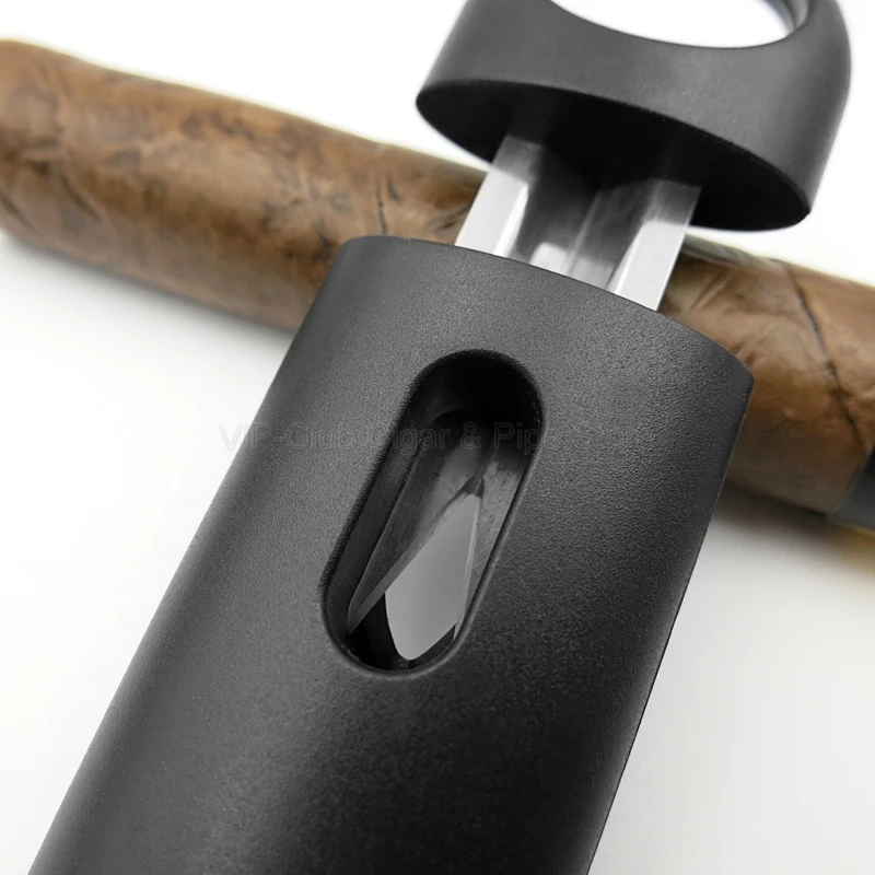 COHIBA пластик и нержавеющая сталь V Cut лезвие, нож для сигар Sigaar Zigarren инструмент для курения ручка гильотина для сигар