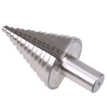 

Sheet Tools Gadget High Speed Steel Silver Multiple Hole Cutter Hex Titanium Step Drill Cone Drill Bit Practical Home