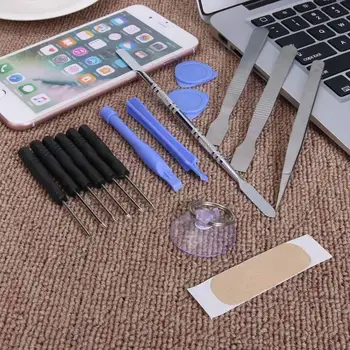

17pcs Mobile Phone Repair Tool Kit Spudger Pry Opening Tool Screwdriver Set Suitable for Most Mobile Phone Maintenance Work