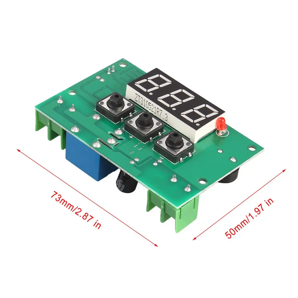 12V 10A цифровой ЖК-дисплей Температура регулятор контроллер печатная плата термостат Сенсор Горячая распродажа