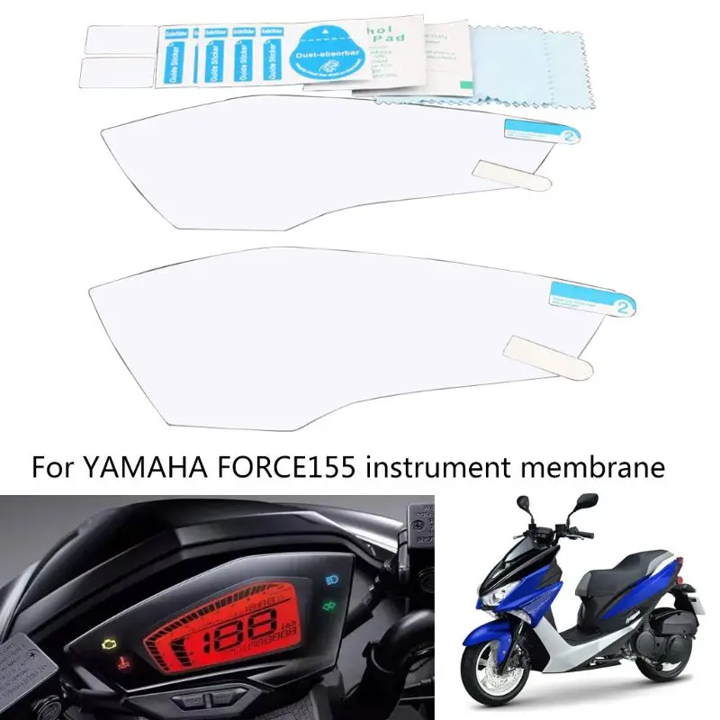 Кластерный царапина кластерный Дисплей Защитная пленка протектор для YAMAHA Force 155 мотоциклетные приборной панели C45