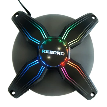 

KEEPRO RGB Case Fan 120mm Fans Silent Sleeve Bearing Desktop PC Fan Computer Cooling Cooler CPU Coolers Radiators