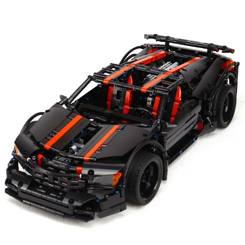 DHL 07003 Technic Car Toys The MOC Assassin X19 автомобильный набор строительные блоки кирпичи сборка автомобиля Модель Дети Рождественские подарки
