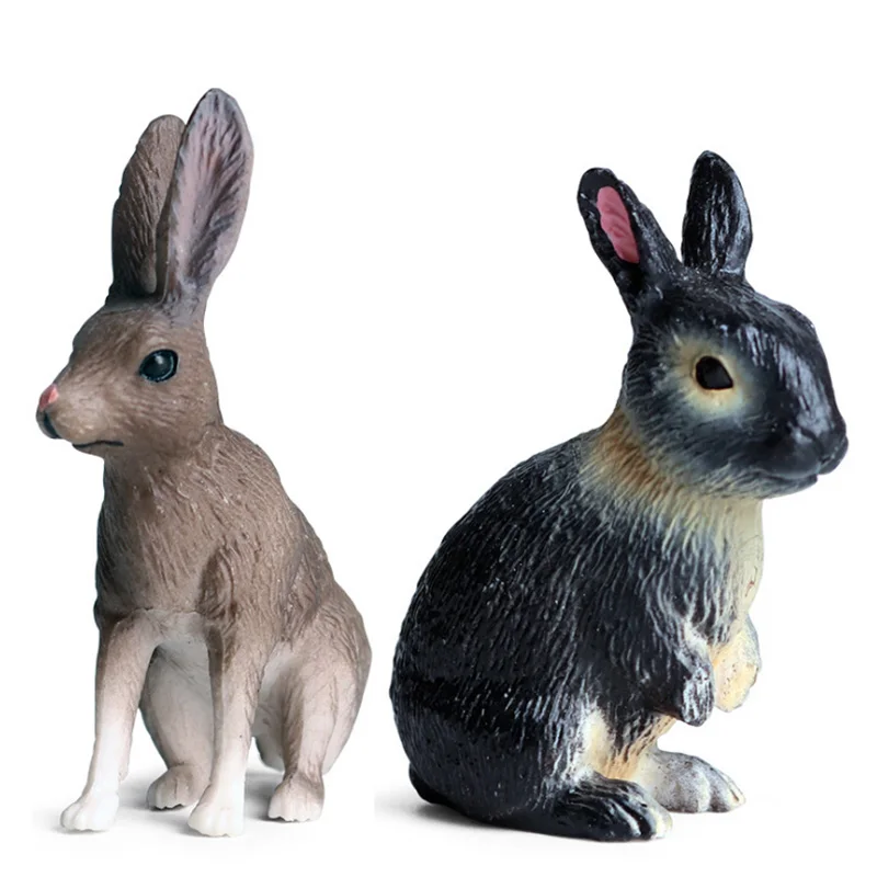 Toy Animal Action Figure Kids Wild Animal Figures Toys Pvc 2 Model