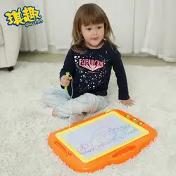 Детская доска для рисования, большой размер, WordPad, детские маленькие игрушки, От 1 до 3 лет, 2 детских цветных и магнитных граффити