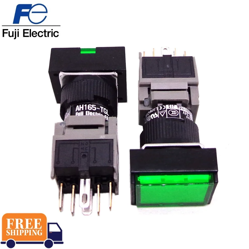 1PCS Fuji Electric AH164-J2A11A Button key switch #A1U6 LW 