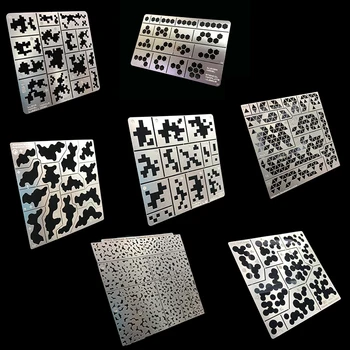 

AJ0013/14/20/23/35 Gundam Military Model Direct Injection/covering/cutting/direct Urban Camouflage Hollow Spray Plate