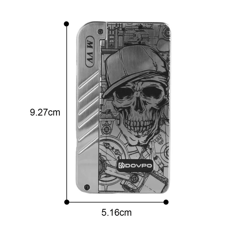 Новейший DOVPO M VV 280W механический мод 510 резьба MVV мех 2 18650 батарея для RDA RTA