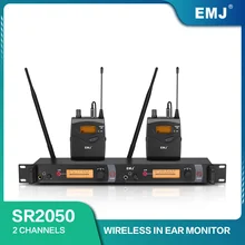 In Ear Monitor Wireless System SR2050 Double Transmitter Monitoring Professional for Stage Performance
