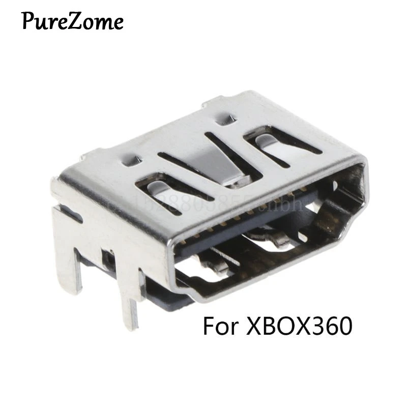 1PC Replacement Kits Connector Socket Plug HDMI-Compatible Port for Xbox360 XBOX 360 Console Accessories | Электроника