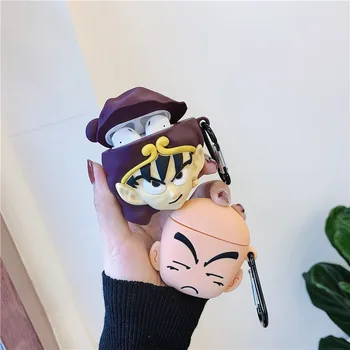

For Airpods Case,3D Cartoon Cute Dragon Ball Case For Airpods 1/2 Case Silicone Earphone Cover For Apple Airpods For Kids
