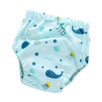 

Cartoon Babies Washable 6-layers Gauze Diaper Pants Детская одежда