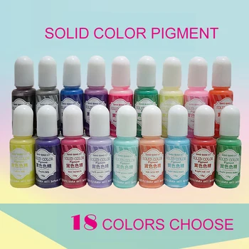 

20 Colors10ml Liquid Pearlescent Resin Pigment Dye Epoxy UV Resin DIY Making Crafts Jewelry Accessories