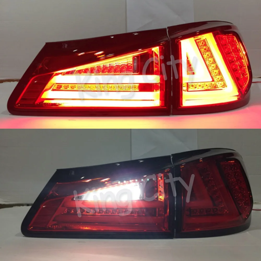 CAPQX 1 комплект для Lexus IS250 IS300 IS350 2006 12 светодиодный задний светильник хвост в сборе