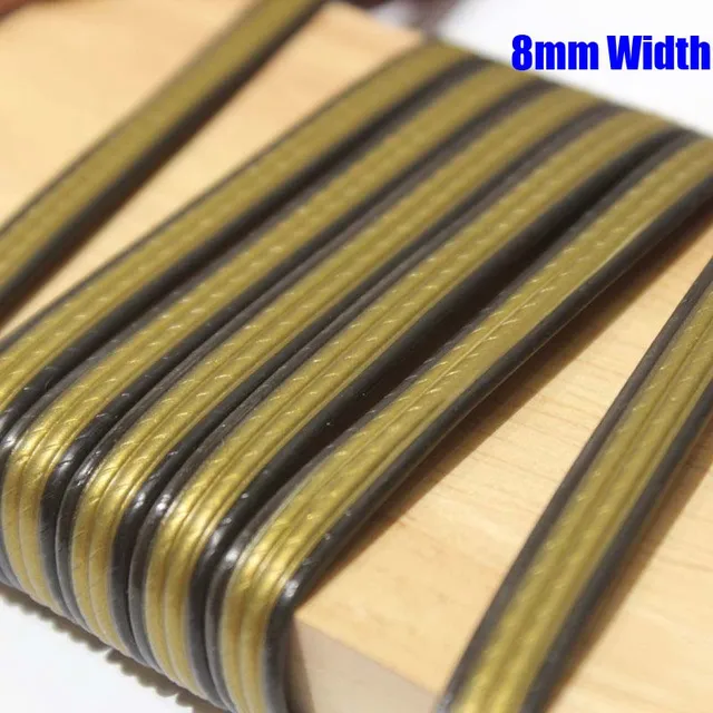 10 Meters PE Gradient Flat Synthetic Rattan Material Roll Handmade Weaving Rope Repair Furniture Bed Sofa Chair Table Basket 14
