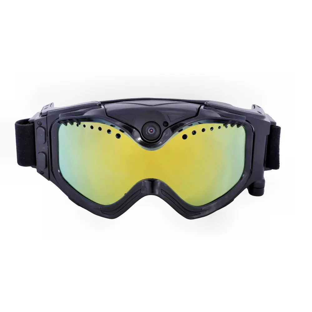 720P HD Лыжные очки-солнцезащитные очки камера и красочные двойные противотуманные линзы для лыж с бесплатным приложением видео мониторинг живого изображения