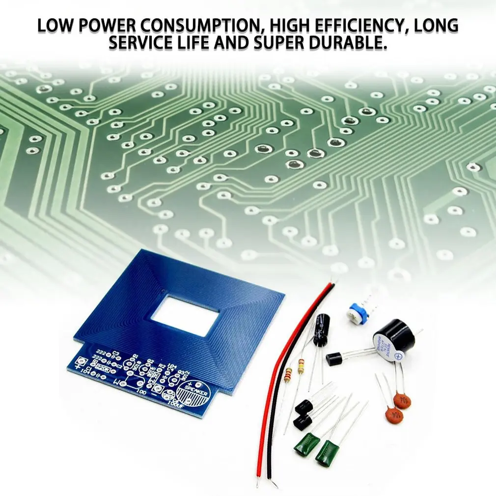 Простой металлоискатель металлический локатор электронное производство DC 3 V 5 DIY