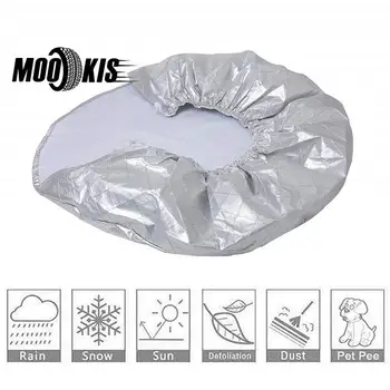 

NEW 2pcs Spare Wheel Cover Tyre Tire Storage Bag Car Van Caravan Motorhome Truck