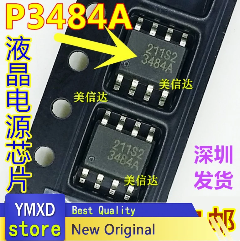 10 шт./лот EUP3484A P3484 EUP3484DIR1 новый оригинальный ЖК-дисплей Питание чип патч лапками