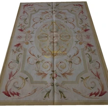 Шерстяной Французский aubusson ковер xpa6007b FPASTEL античный светильник цвет области потертый шик пол gc8aubyg13