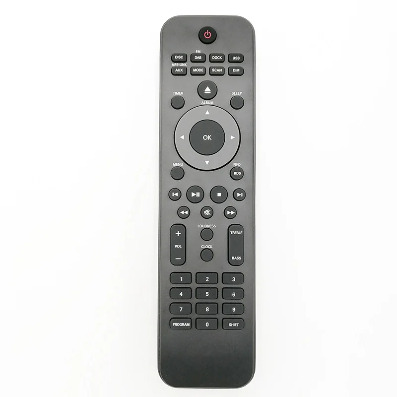 Telecomando Originale Per Philips Dcm7005/12 Dcb7005/10 Cd Mini Combinazione Audio