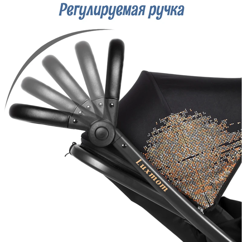 LUXMOM Коляска детская с автокреслом коляска 3 в 1 трансформер бесплатная