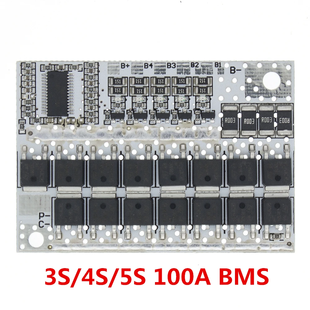 

21V 100A 5S BMS Li-ion LMO Ternary Lithium Battery Protection Circuit Board