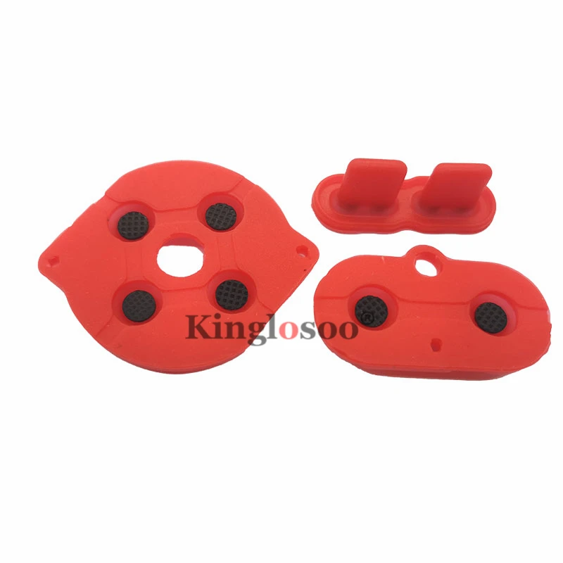 para a Substituição das Almofadas de Borracha do Bolso do Menino do Jogo para a Carcaça de Gbp Botões de Silicone um b D-pad Iniciar o Teclado Seleto - Image 3