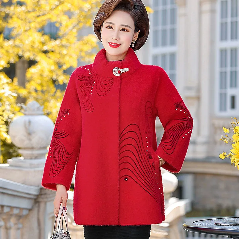 Women Winter Jacket High Quality Thick Imitation