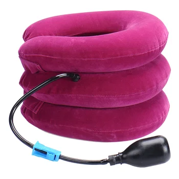 

Cervical Neck Traction Device Inflatable Pillow Instant Relief Neck Protectors Home Office BV789