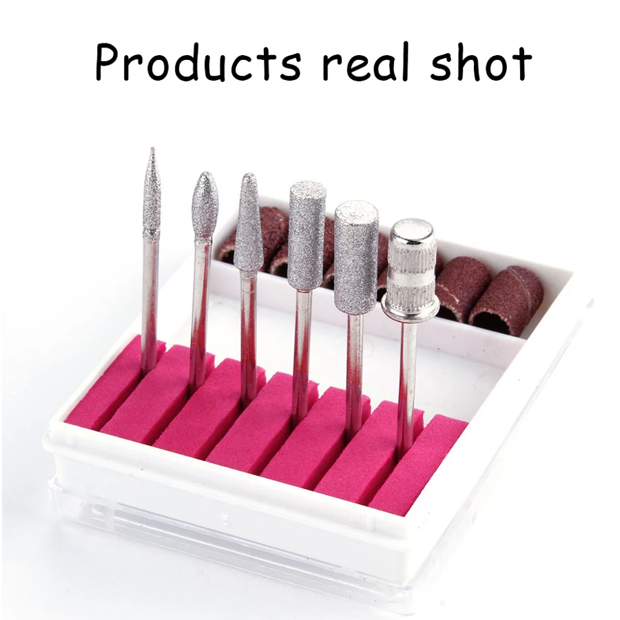 CCCIST Electric Manicure Machine Nail Drill Accessories Pedicure Professional Equipment Cutters For Manicure Art Nail Drill 3