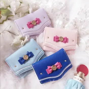 

New Fashion Women Small Wallet Bags Cute Flower Coin Change Purse Lether Hasp Clutch Wallet