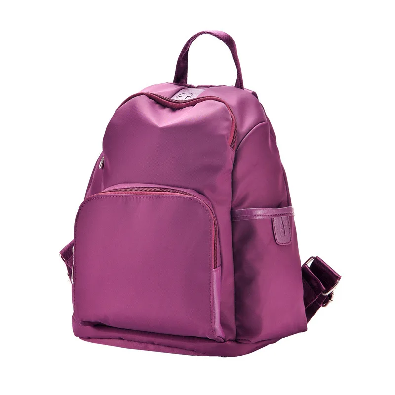 

Large Capacity Schoolbag Computer Bag Waterproof Nylon Bag Versatile Outdoor Travel Commuter Bag Light Backpack