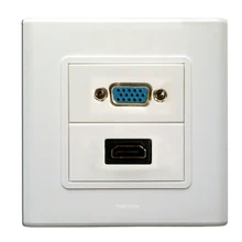 VGA+ HDMI разъемы модули, информация настенное покрытие розетки лицевые панели разъем для кабельной системы