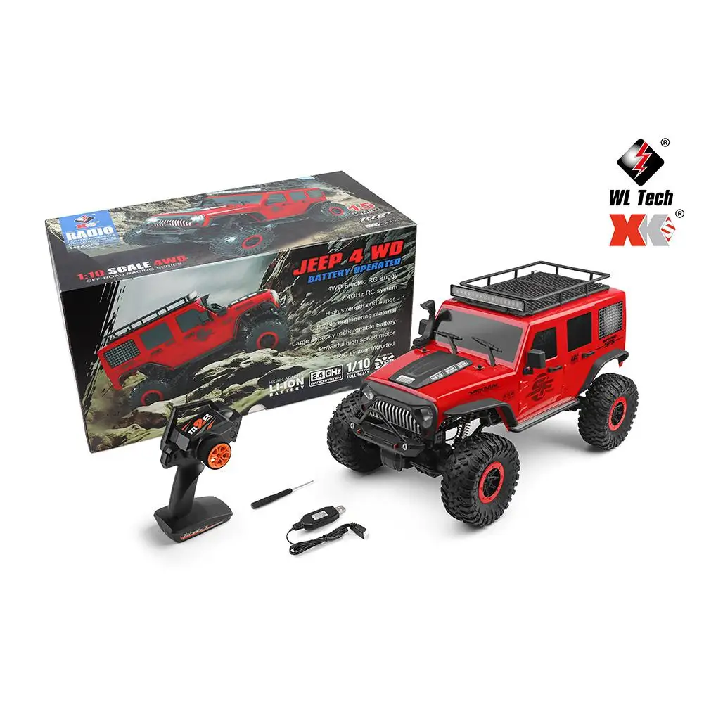 Wltoys 104311 1/10 2.4G 4WD Rc Car Rock Crawler Climbing Vehicle W/LED Light RTR Model High Speed Trucks Off-Road Trucks Toys Wltoys 104311 1/10 2.4G 4WD Rc Car Rock Crawler Climbing Vehicle W/LED Light RTR Model High Speed Trucks Off-Road Trucks Toys