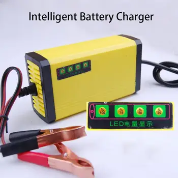 

12V 20Ah Motorcycle Battery Car Reverse Short Circuit Protection Power Display Charger Battery Charger